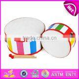 2017 New Products Educational Toys Wooden Toddler Drum Set W07J039 thumbnail-1