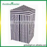 Striped Color Beach Cabana Changing Room thumbnail-4