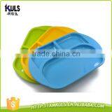 Silicone Placemat Dinner Plate Non-Slips Silicone Cartoon Cute Dinnerware Baby Kids Dinner Plate thumbnail-4