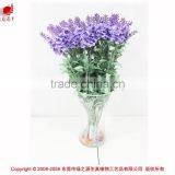 Romantic and Cheap Artificial Flower Fabric With Lavender Flower Wedding Table Decoration thumbnail-1