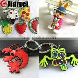 Beautiful Keychain Design Custom Your Own Rubber Material Emoji Key Chain