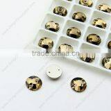 Widely Used Colorful Round Crystal Sew on Stones,sewing Crystals on Dress/jewelry/shoes/bags thumbnail-2