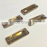 Rectagle Pointed Back Sew on Rhinestones Crystals Stone for Jewelry Accessories thumbnail-1