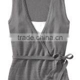 8kn015-2 Sleeveless Cardigan thumbnail-1
