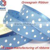 High Quality Polka Dot Printed Grosgrain Ribbon thumbnail-2