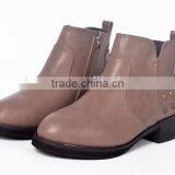 GZY Heel Shoes Women Low Cut Latest Boots China Export Guanghzou Factory Wholesale Eur0pe and American 2017 Stcok thumbnail-3