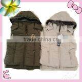 Lady 100%Polyester Padded Vest Garment Stocklots thumbnail-1