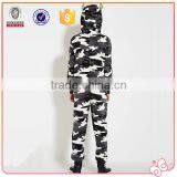 2016 Flannel Camouflage Printing Boy Animal Winter Jumpsuit Pijamas Kids thumbnail-2