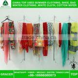 Stock Second Hand Bales 100Kg Ladies Silk Scarf Used Clothing Warehouse thumbnail-6