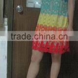 Embroidered Lady's Mesh Fashion Casual Dress thumbnail-1