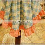 2017 Latest Girls' Check Comfortanbel Dance Dress thumbnail-3