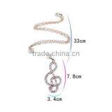 Zm33724a Unique Design Long Chain Sweater Statement Pendant Necklace thumbnail-3