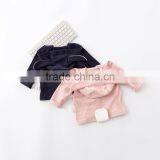 0-3 Years 2017 Hot Wholesale Cotton Autumn Full Sleeves Solid Color Baby Coats thumbnail-2