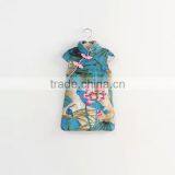 Wholesale - Girls Floral Print Dress 2016 New Style Casual Dress Big Children Girls Owl Cotton QiPao thumbnail-3