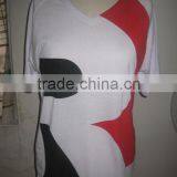 Mens Cotton V-neck T-shirts FR001 thumbnail-2