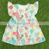 2017summer Outfit Girls Tunic Clothing Wholesale Ruffle Dress Kids Clothing Baby Clothes thumbnail-2