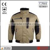 Hot Selling Safety Garment Men Winter Bomber Jacket Pilot Jacket With Waterproof EN343 thumbnail-1