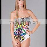 Printing Digital Printing Piece Swimsuit Piece Swimsuit Triangle Leakage Back Swimsuit thumbnail-2