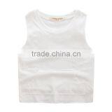 Wholesale Summer Sleeveless Cotton Boys Casual Children Tops thumbnail-2