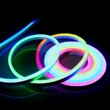 Polychrome CE Approved Wire Rope Cable Strip Water Resistant Led Neon 5050 RGB DMX Led Ultra Thin Neon thumbnail-5