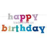 HAPPY BIRTHDAY Colorful Garland Sign Banner Party Favor Decoration thumbnail-1