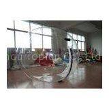 Clear PVC 2m Inflatable Aqua Ball Nice Welds / Ti-zip From Germany