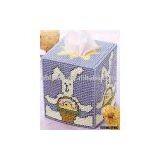 Cross Stitch Craft (Rabbit Tissue Case) thumbnail-1