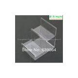 High-grade Two Layers Acrylic Display Case for Wallet Handbag Cosmetic Boutique ! Crystal Clear Color