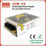 35w power supply 5V led driver SMPS with 2 years warranty