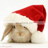 Costume Infant plush Xmas Hat baby Red Fleece Christmas Hat for Christmas Day