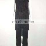 Fashion Women Clothing Dropshipping Sexy Spaghetti Strap Tassels Jumpsuit and Romper Clubwear Playsuit thumbnail-4