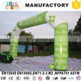Giant PVC Advertising Inflatable Finish Line Arch With Logo Printing Customized Made thumbnail-6