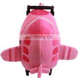 OEM plush child/kids trolley luggage bag /animal kids travelling bag with wheels