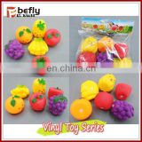 Lovely fruit design vinyl toy