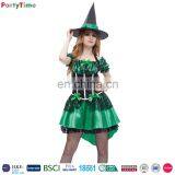 Cosplay Witch Green Costumes Sexy Women Fascinations Halloween Costume thumbnail-1