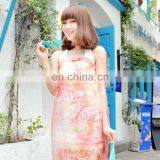 2015fashion Style Newest High Quality Silk Crepe Georgette Digital Printing Pareo(SP860L) thumbnail-6