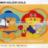 Kids Home Designs Bedroom Decorating Cartoon Design Shaggy Carpet thumbnail-5