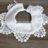 Baby Girls 100% Cotton Lace Bibs Baby Burp Cloths 0-3Year thumbnail-5