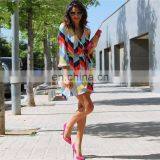 Spring&Summer Best Sellers Lady Causal Vacation Print Dress Women Loose Floral Summer Dresses thumbnail-6