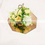 Wedding Decoration Glass Candle Holder Plates Table Mirror Candle Plate thumbnail-1