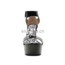Ladies Good Quality Cheap Price High Heels Platform Sandals Shoes Women Dress Shoe thumbnail-4