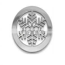 Metal Nickle Plated Antique Trivet