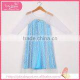 Medium Length Halter Top Tutu Gauze Dress With Bright Pattern Decoration Halloween Costume thumbnail-2