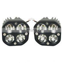 LED6450 70*77mm Led Head Light Spot Aluminum Alloy 4000lm*2 IP68 40w Led Work Light For Jeep W Rangler JK JL07-21