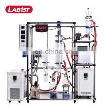 Manufacturer Customizable OEM Rolled Wiped Film Short Path Plant Oil Mulecule Molecular Distiller System