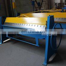 Factory Manufacture New 1.5*2000mm 2 Meters Sheet Metal Hvac Duct Manual Bender thumbnail-2