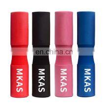 Body Building Weight Lifting Custom Foam BarbellPad Pink Bar Barbell Squat Pad