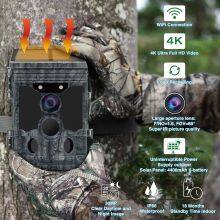 Trail Camera With Wi-Fi Function and Built-in Solar Panel Hunting Camera thumbnail-4
