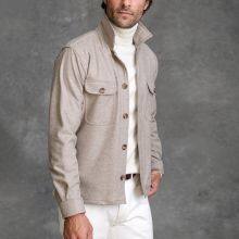 High-quality Fleence Wind Men's Casual Men's Long Sleeve Medium Long Jacket In Stock Coat thumbnail-4