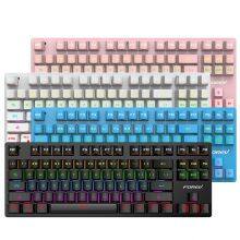 Amazons Top Seller FV-Q301 Wired Mechanical Keyboard Typewriter Gaming Waterproof Keyboard for Computer thumbnail-5